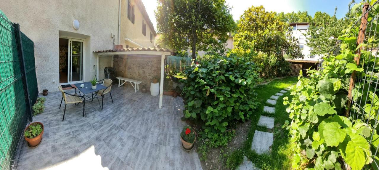 Studio Simone - Terrasse Et Jardin - Tv - Wifi Toulouse Bagian luar foto